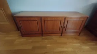 Mueble bajo 3 cuerpos madera