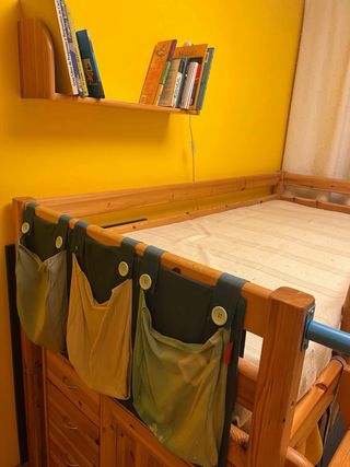 Litera Flexa con Cabaña y almacenamiento