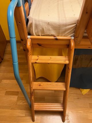 Litera Flexa con Cabaña y almacenamiento