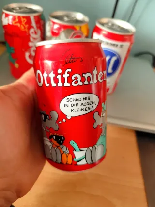 Lote 4 latas Coca-Cola Colección