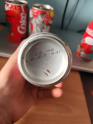 Lote 4 latas Coca-Cola Colección