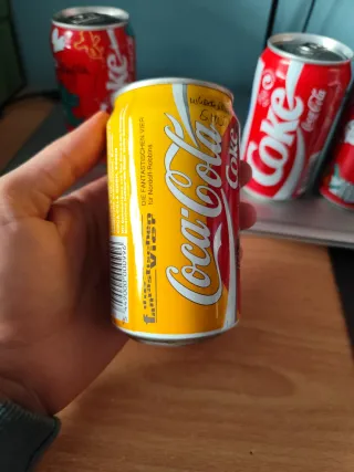 Lote 4 latas Coca-Cola Colección