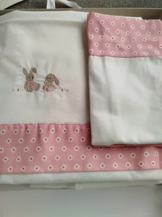 Juego sábanas mini cuna Mayoral 80x50