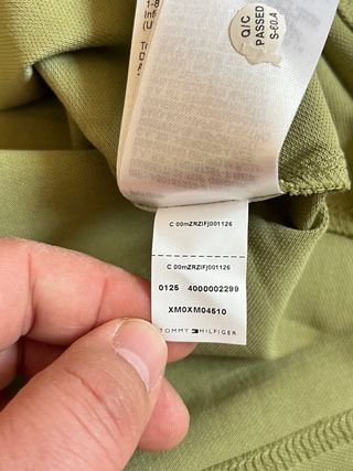 Polo Tommy Hilfiger Verde Taglia M