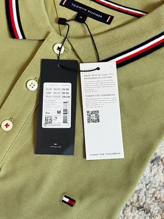 Polo Tommy Hilfiger Verde Taglia M