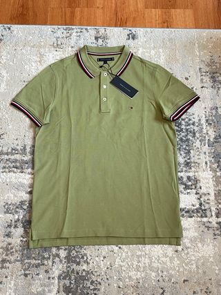 Polo Tommy Hilfiger Verde Taglia M