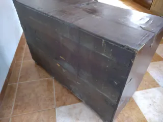 Bargueño de madera para restaurar