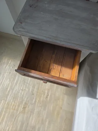 Mesitas rústicas madera maciza