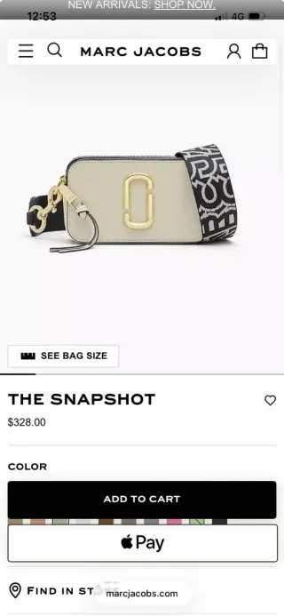 Borsa Marc Jacobs The Snapshot