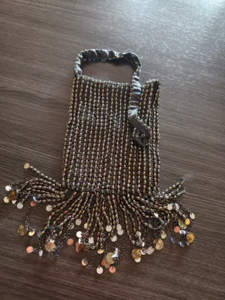 Bolso Zara Flecos Lentejuelas