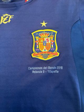 Camiseta España Mundial 2010 Adidas Talla L Oficia