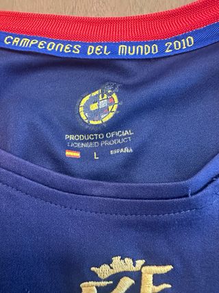 Camiseta España Mundial 2010 Adidas Talla L Oficia
