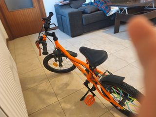 Bicicleta infantil 3-6 años naranja