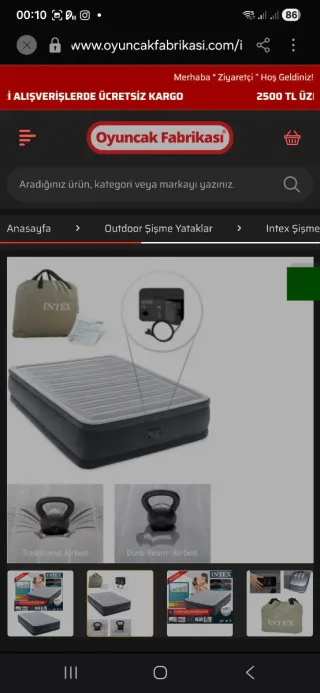 Colchão Insuflável Intex Dura-Beam Deluxe