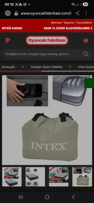 Colchão Insuflável Intex Dura-Beam Deluxe