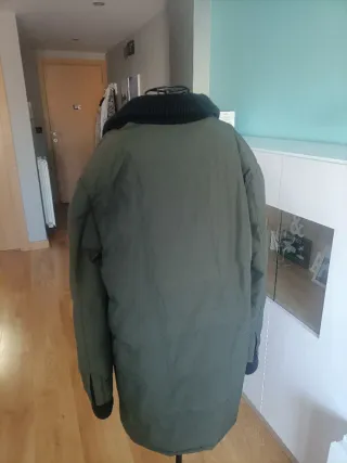 Abrigo Zara Verde Oliva