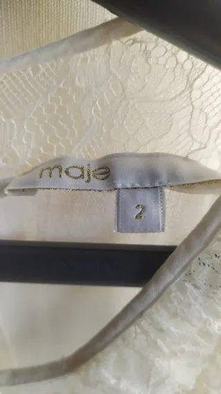 Top Maje Blanco Encaje