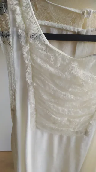 Top Maje Blanco Encaje