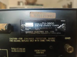 Amplificador Sansui AU-4900 + Sintonizador TU-3900