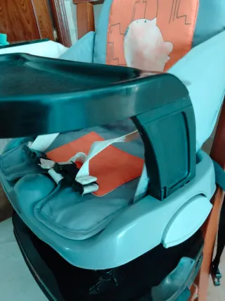 Minitrona plegable para silla