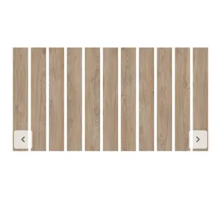 Suelo porcelánico efecto madera 120x20. 15m² ext.