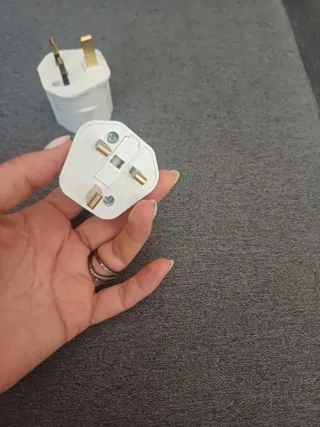 Adaptador enchufe Reino unido