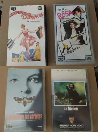 VHS varias películas