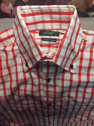 Camicia Uomo 100% Cotone a Quadri