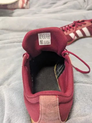 Zapatillas Adidas Burdeos/Marrón