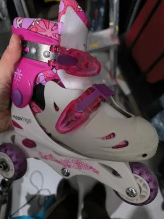Patines ajustables niña rosa