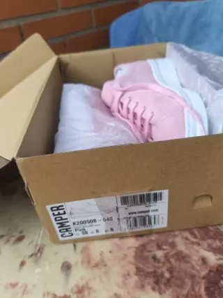 Zapatillas Camper Mujer Rosa