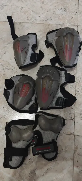 Patines Fila Primo Comp + protectores + casco.