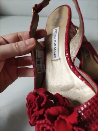 Tacones Pedro Miralles Rojos
