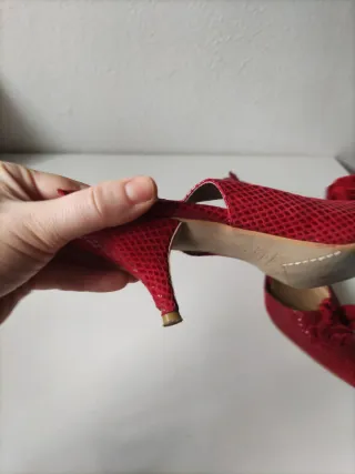 Tacones Pedro Miralles Rojos