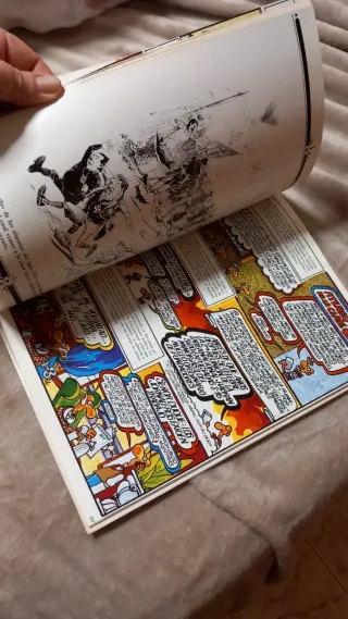 Libro comic de historia de Borges