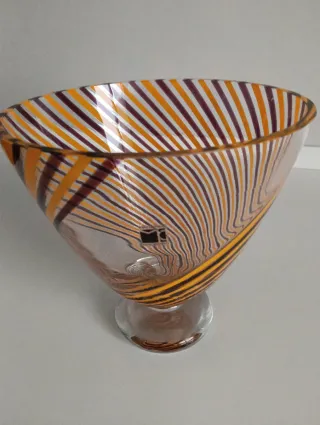Vaso in vetro di murano