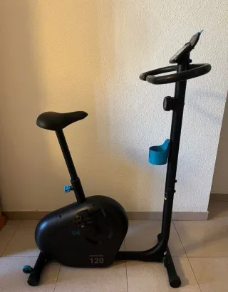 Bicicleta spinning indoor Domyos 120 Negra