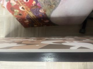 Cabecero infantil 90cm beige y blanco