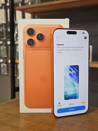 IPHONE 17 PRO MAX 512GB ORANGE BAT. 100% - 7 CICL