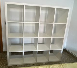 Estantería modular blanca 4x4