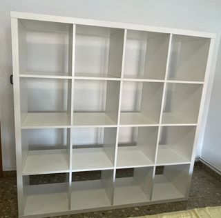 Estantería modular blanca 4x4