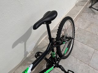 Bicicleta Montaña 24 Negra y Verde