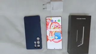 Samsung S25 Ultra verde light + Funda + Cargador