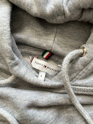 Sudadera Gris Tommy Hilfiger