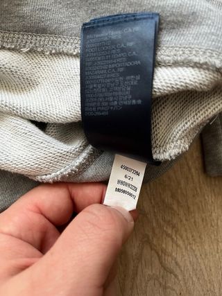 Sudadera Gris Tommy Hilfiger