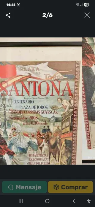 Carteles de Toros Santoña