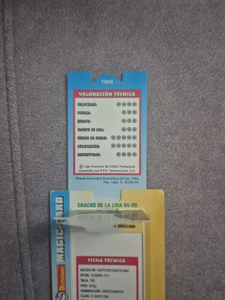 Cromos y pin Josep Guardiola F.C. Barcelona