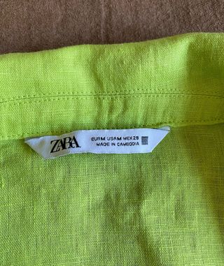 Lote 2 blusas Zara y Lefties Talla M