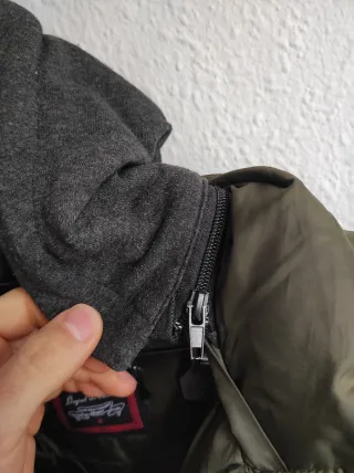 Chaleco acolchado verde Talla M