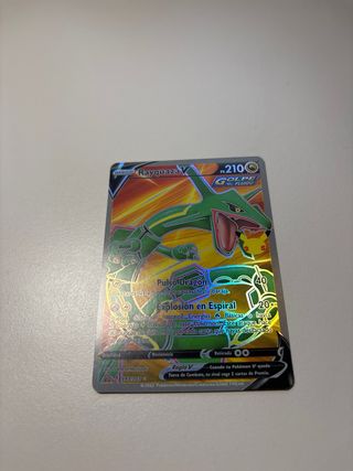 Carta Pokémon Rayquaza V 193/203 25 Aniversario